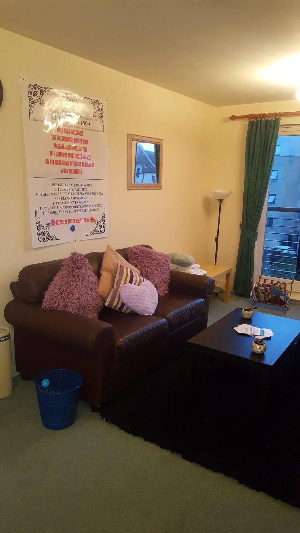 Edinburgh City Center Coady Apartment Sleeps 5 Free Car Park Space Экстерьер фото